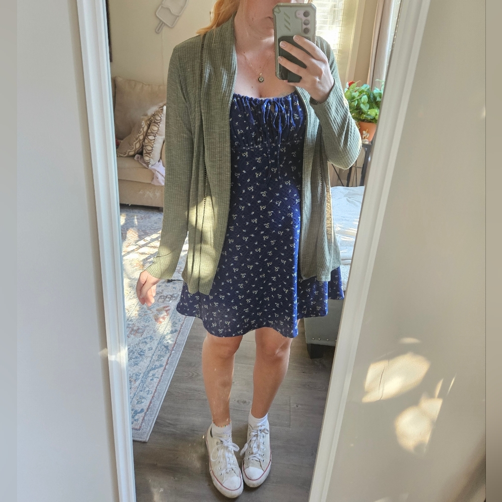 NWT Sage green lightweight Cardigan